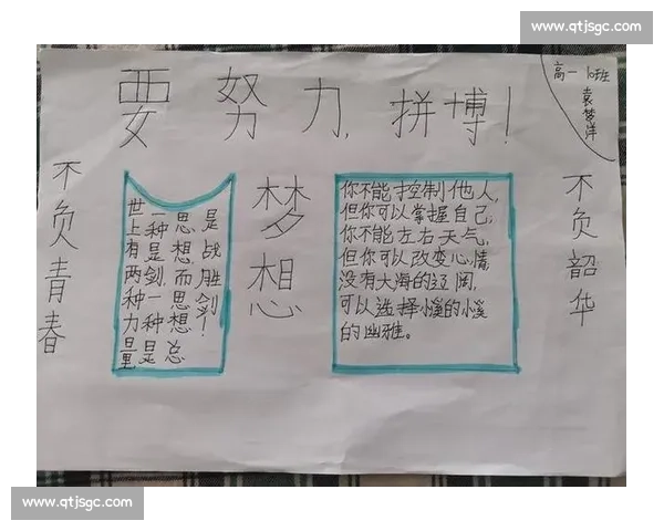 朝着目标笃行，努力自有回响